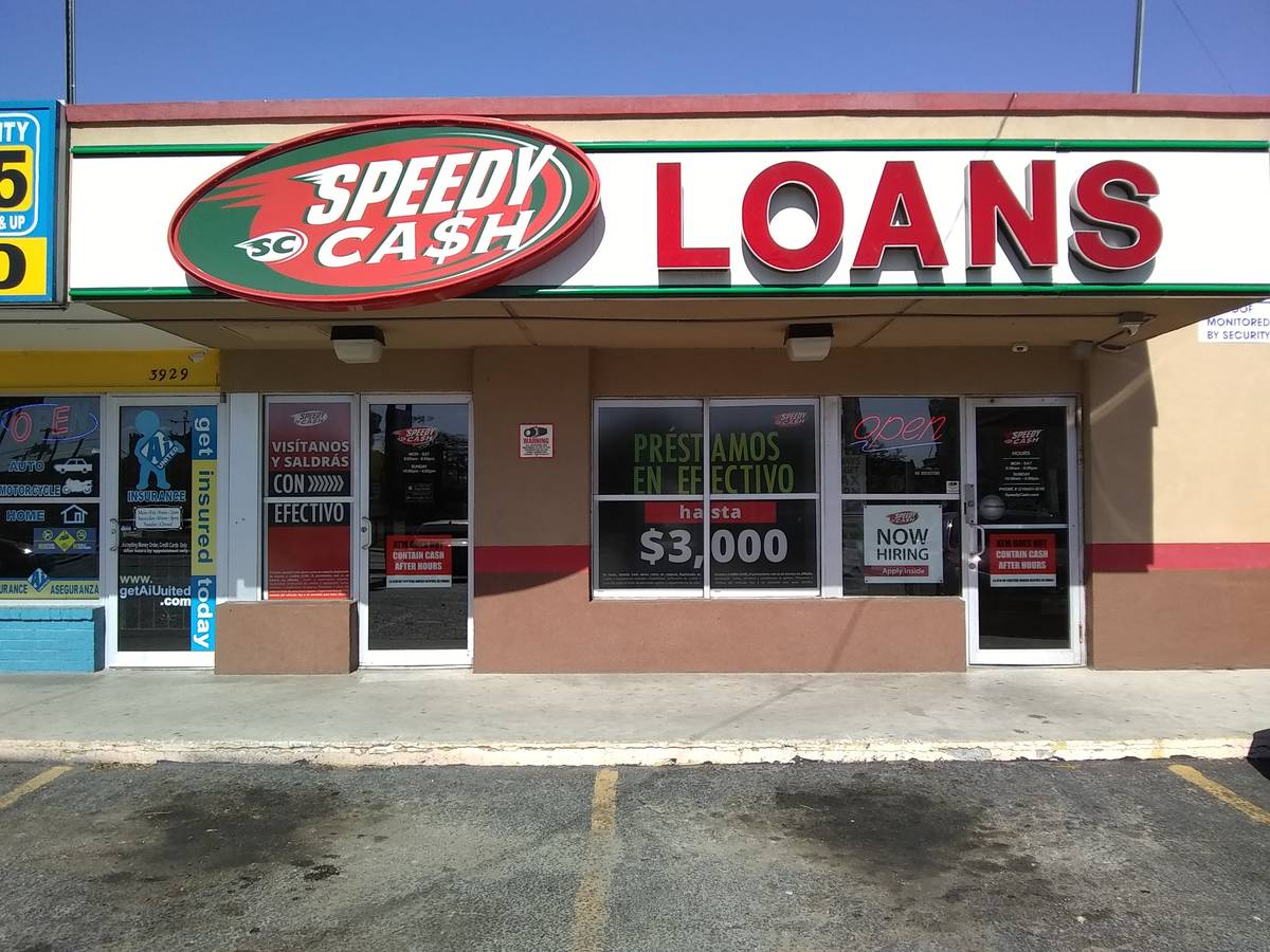 Payday loans no credit check san antonio speedy cash 