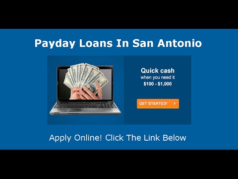 Payday loans online san antonio texas 